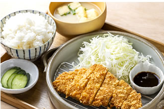 静岡県産白糸ポーク とんかつ定食