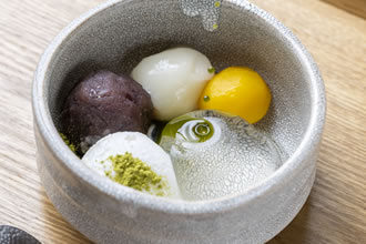 もちもち だんごあんみつ