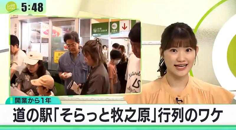 SBSテレビ「LIVE静岡」で紹介されました!